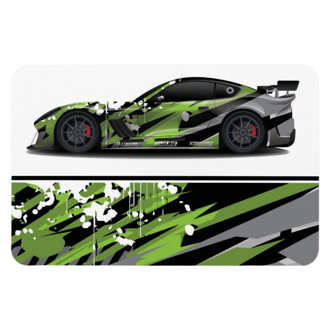 Imán Race Car Magnet (Horizontal)