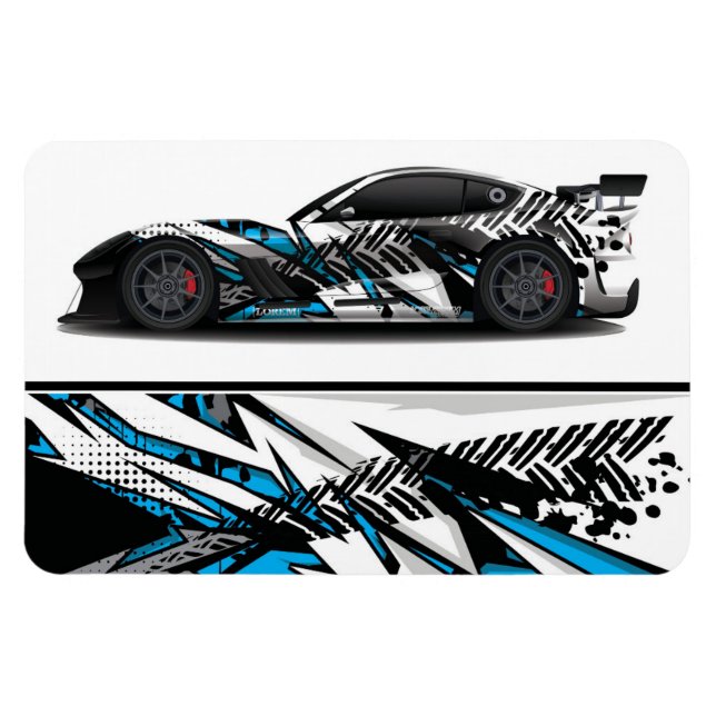Imán Race Car Magnet (Horizontal)