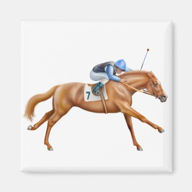 Imán Racehorse Magnet (Frente)