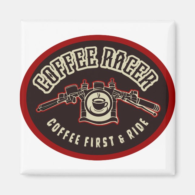 IMÁN RACER DE CAFÉ 2 (Frente)