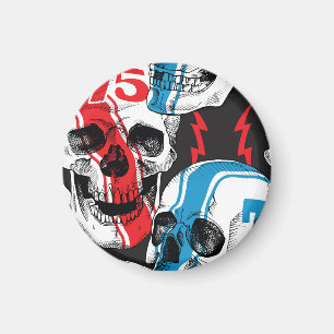 Imán Racer Skull: Rebelión sin foco.