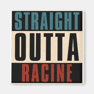 Imán Racine Wisconsin WI de Outta