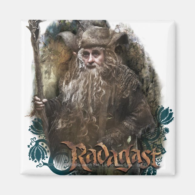 Imán RADAGAST™ con nombre (Frente)