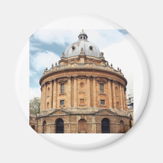 Imán Radcliffe, Cámara, biblioteca de Bodleian, Oxford (Frente)