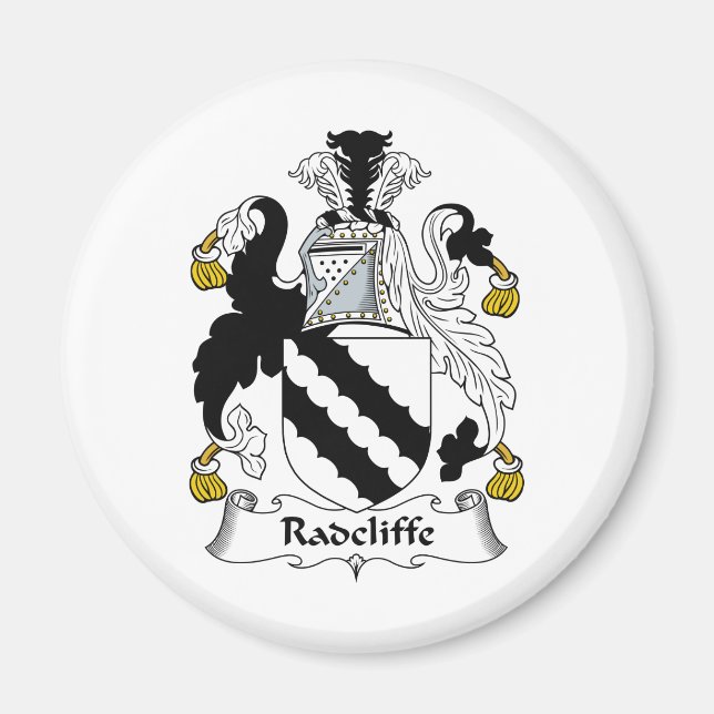 Imán Radcliffe Family Crest (Frente)