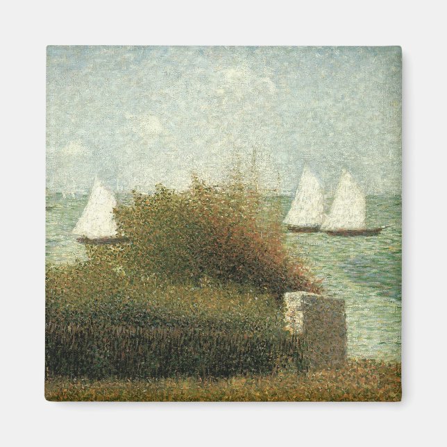Imán Rade de Grandcamp por Georges Seurat, Arte de époc (Frente)