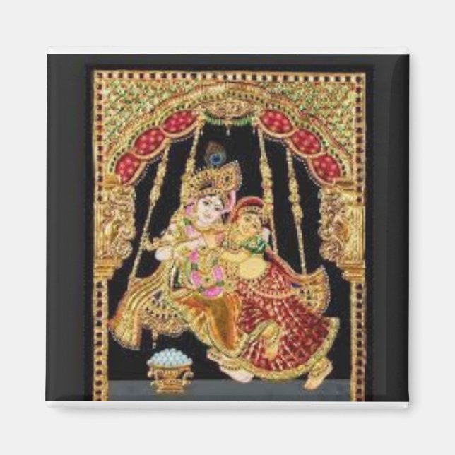 Imán Radha Krishna Magnet (Frente)