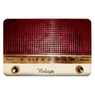Imán Radio retro