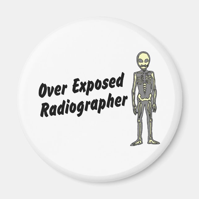 Imán Radiógrafo sobreexpuesto (Frente)
