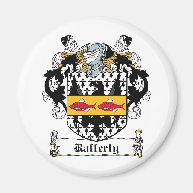 Imán Rafferty Family Crest (Frente)