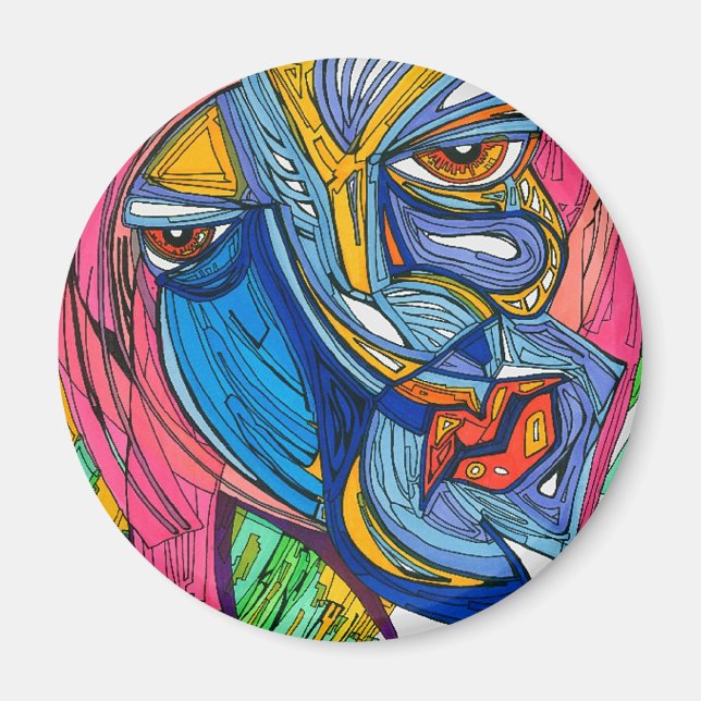 Imán Rage de calidad (imán) (Frente)