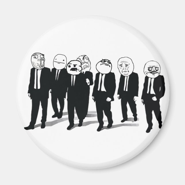 Imán Rage Gang Magnet (Frente)