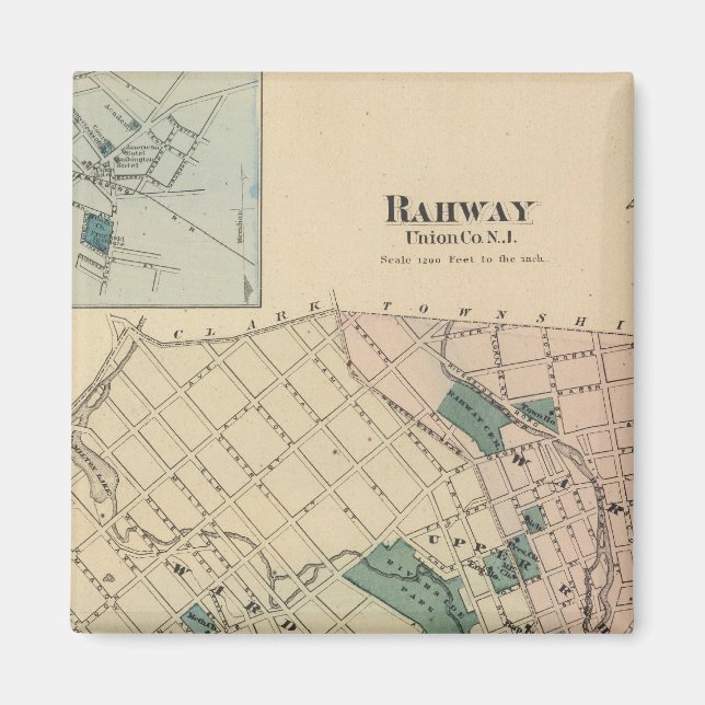 Imán Rahway, NJ (Frente)