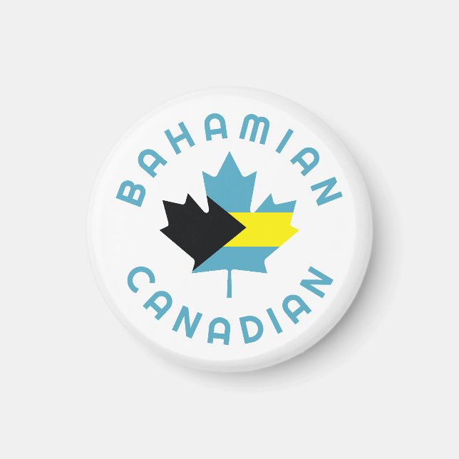 Imán Raíces bahameñas canadienses (Frente)