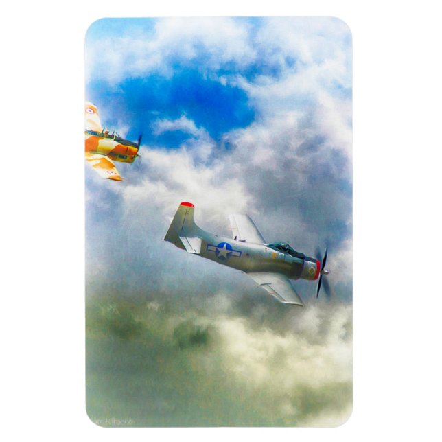 Imán RAIDERS DE LA FUERZA AÉREA DE LAS Aeronaves WW2 (Vertical)