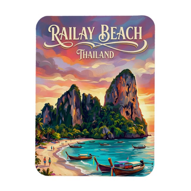 Imán Railay Beach Thailand (Vertical)