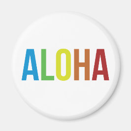 Imán Rainbow Aloha