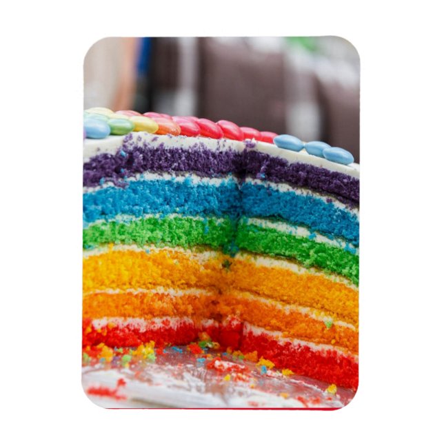IMÁN RAINBOW CAKE FLEXIBLE MAGNET (Vertical)