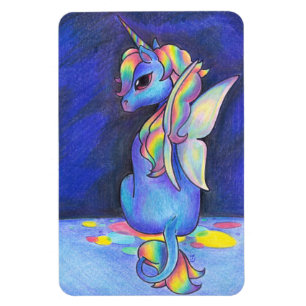 Imán Rainbow Faerie Unicorn