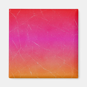 Imán Rainbow Gradient Abstract Art