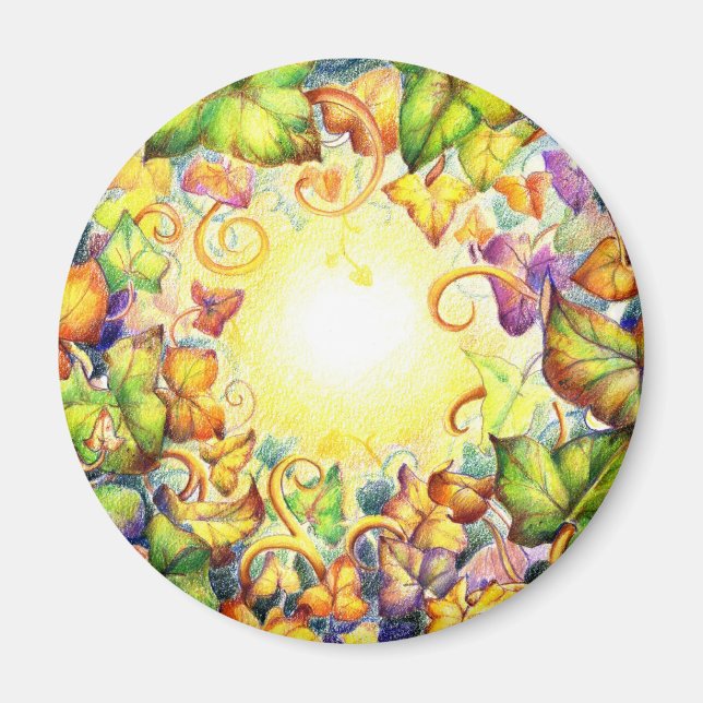 Imán Rainbow Ivy Eye (Frente)