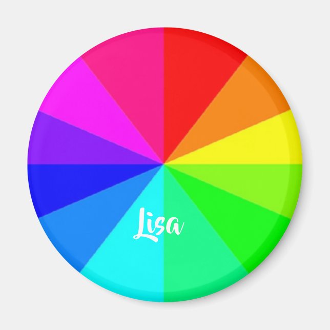 Imán Rainbow lines (Frente)