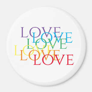 Imán RÁINBOW LOW Round Magnet