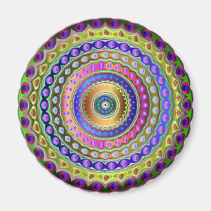 Imán Rainbow Mandala