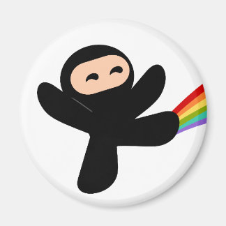 Imán Rainbow Ninja Kick