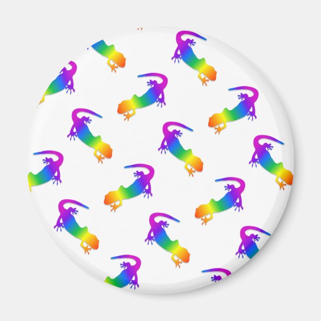 Imán Rainbow Salamander (Frente)