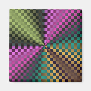 Imán Rainbow Squares
