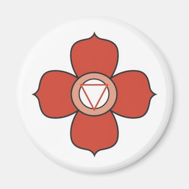 Imán Raíz Chakra Magnet (Frente)