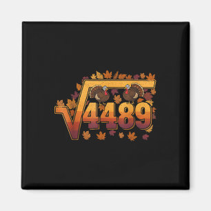 Imán Raíz Cuadrada 4489 Funny Thanksgiving Meme 67 Math