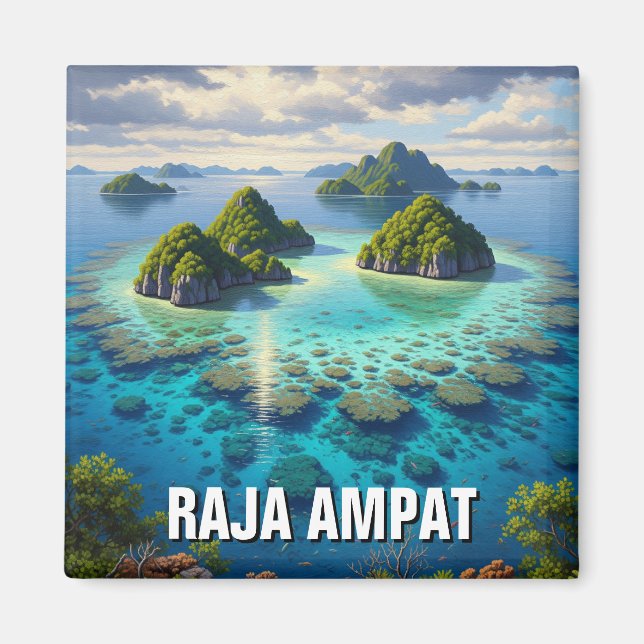 Imán Raja Ampat Indonesia (Frente)