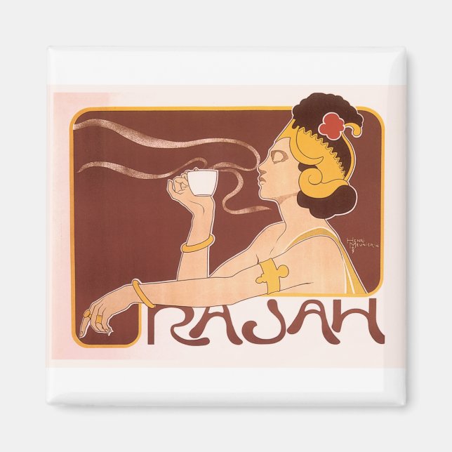 Imán Rajah Coffee (Frente)