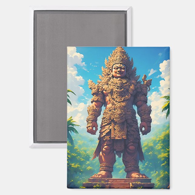 Imán “Raksasa Nusantara” (Giant of the Archipelago) (Anverso/Reverso)