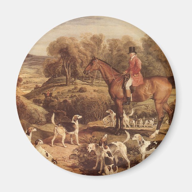 Imán Ralph Lambton y sus Hounds de James Ward (Frente)