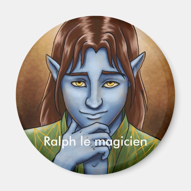 Imán Ralph le Magicien - Macarron (Frente)