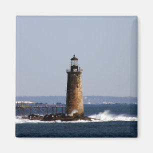 Imán Ram Island Ledge Light Magnates