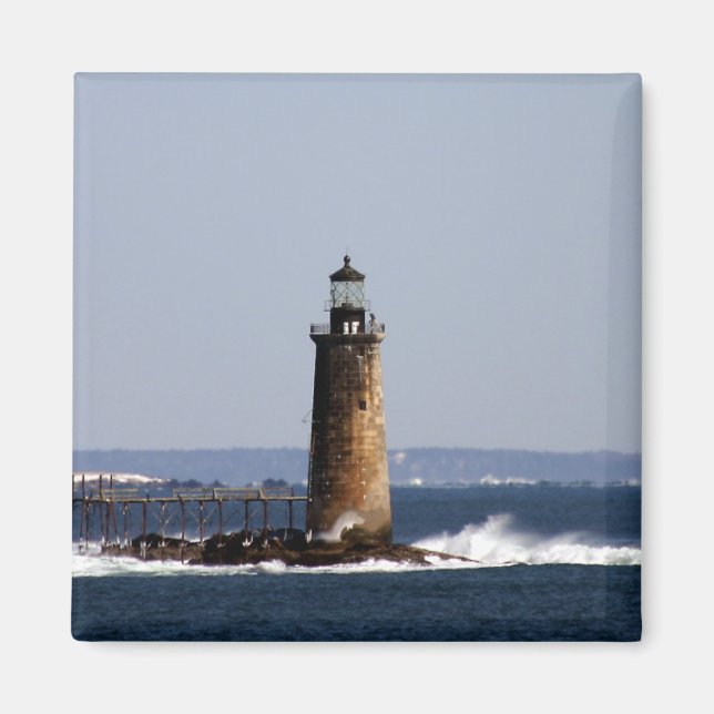 Imán Ram Island Ledge Light Magnates (Frente)