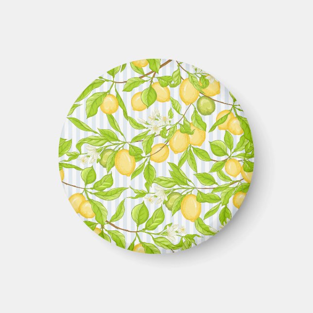 Imán Rama de árbol de limón: patrón sin soldadura a ray (Frente)