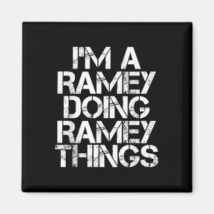 Imán Ramey Funny Surname Family Tree Birday Reunion G
