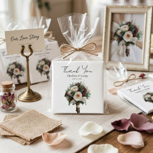 Imán Ramo de boda rústico flores regalos de boda