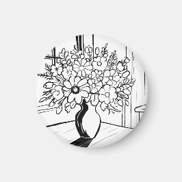 Imán Ramo de flores
