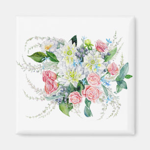 Imán Ramo Floral