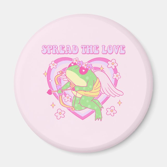 Imán Rana Cupido - Esparce el amor (Frente)