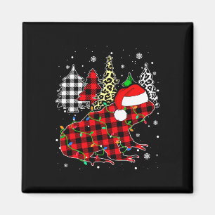 Imán Rana de Navidad Animales Navidad Cuadro de Búfalo