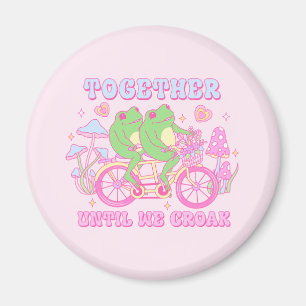 Imán Rana De Pareja Cuta - Juntos Hasta Que Cruzamos