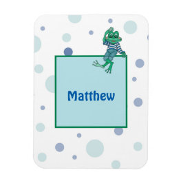 Imán Rana en jeans, cumpleaños, puntos de polka