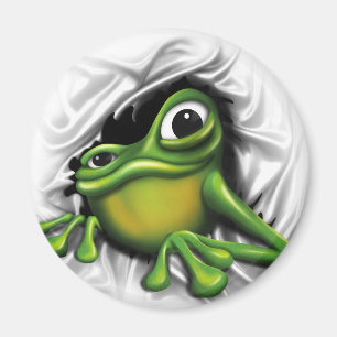 Imán Rana fresca 3d